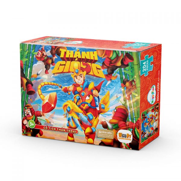 Puzzle Xếp Hình Thánh Gióng - Happy Time 2405