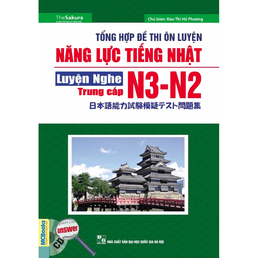 Tổng Hợp Đề Thi Năng Lực Tiếng Nhật N3 - N2: Luyện Nghe Trung Cấp
