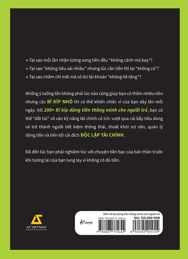 200+ Bí Kíp Dùng Tiền Thông Minh Cho Người Trẻ