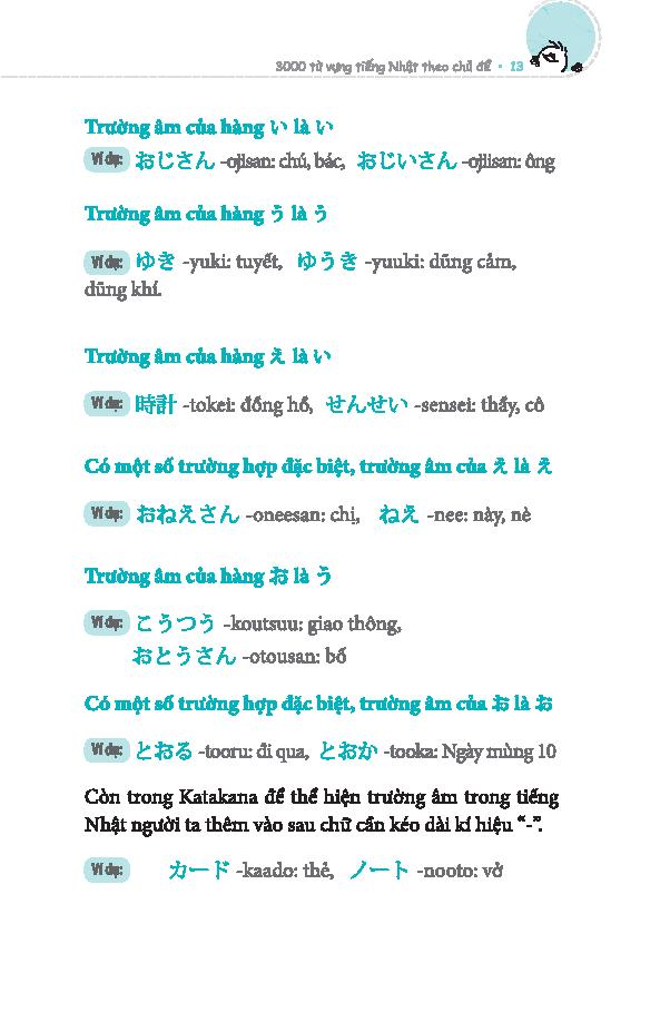 3000 Từ Vựng Tiếng Nhật Theo Chủ Đề