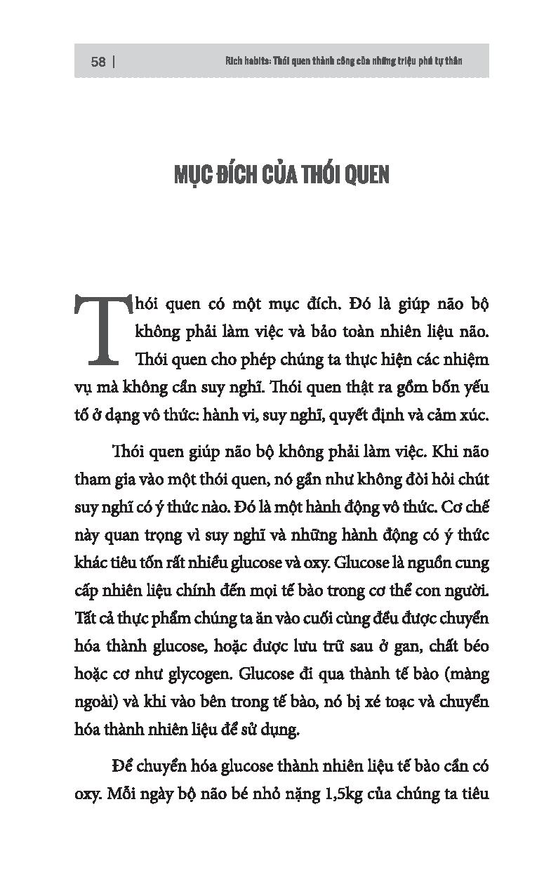 Rich Habits - Thói Quen Thành Công Của Những Triệu Phú Tự Thân