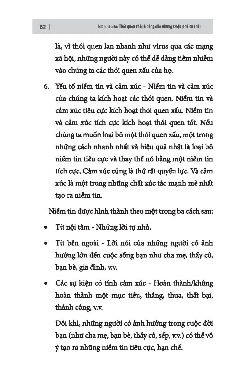 Rich Habits - Thói Quen Thành Công Của Những Triệu Phú Tự Thân