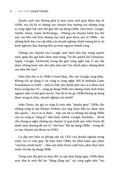 Làm Điều Quan Trọng