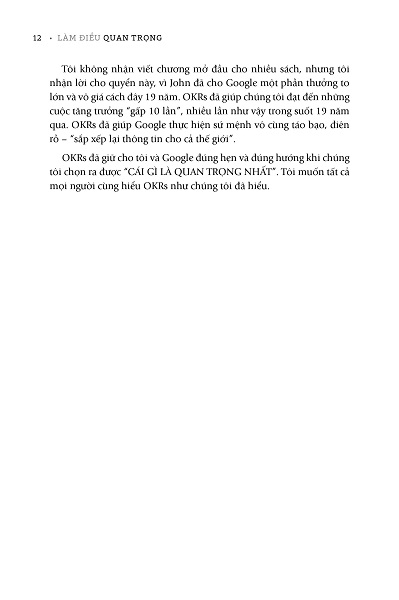 Làm Điều Quan Trọng