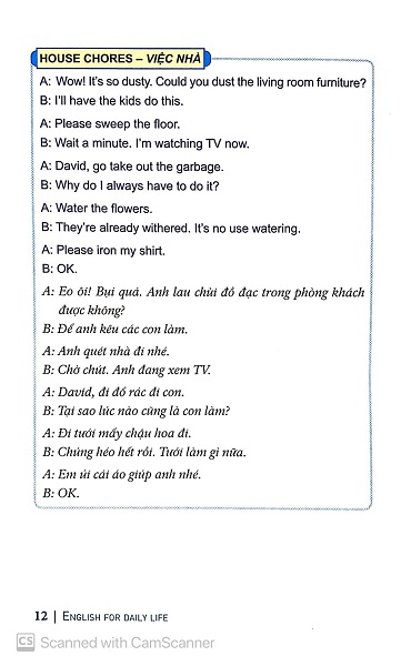 English For Daily Life - Tiếng Anh Xoay Quanh Cuộc Sống