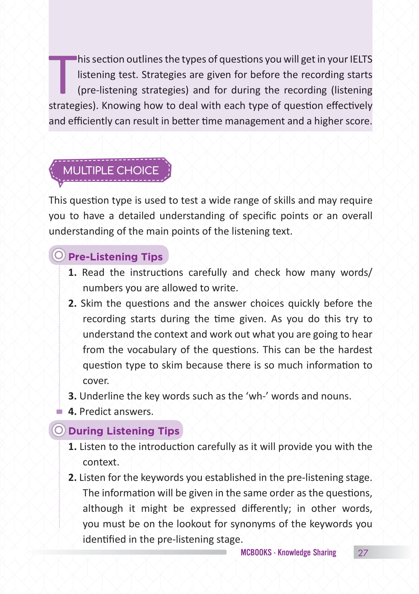Ielts Listening Skills And Strategies