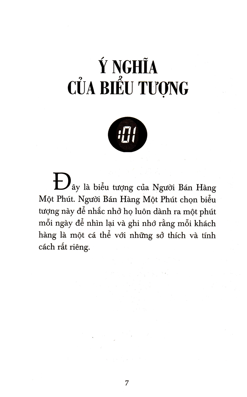 Người Bán Hàng Một Phút