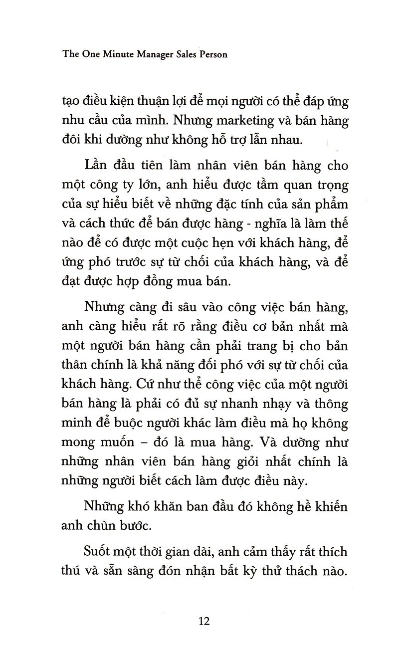 Người Bán Hàng Một Phút