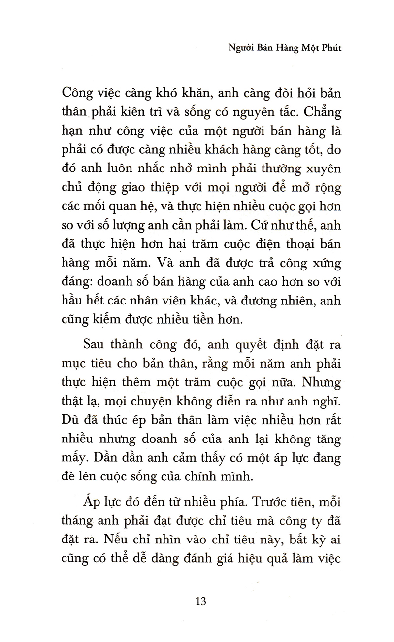 Người Bán Hàng Một Phút