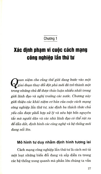 Định Hình Cuộc Cách Mạng Công Nghiệp Lần Thứ Tư