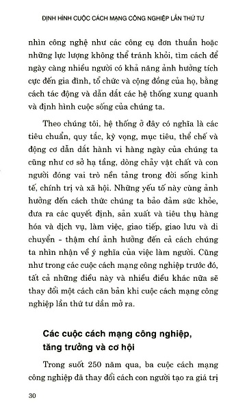 Định Hình Cuộc Cách Mạng Công Nghiệp Lần Thứ Tư