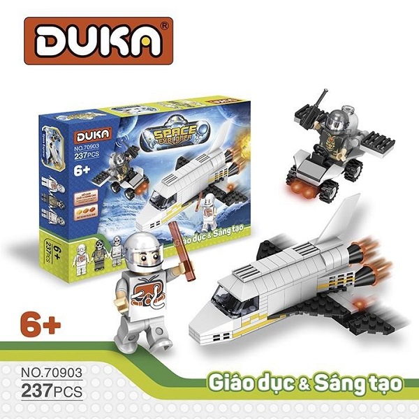 Ghép Hình Thám Hiểm Không Gian - Duka Z70903