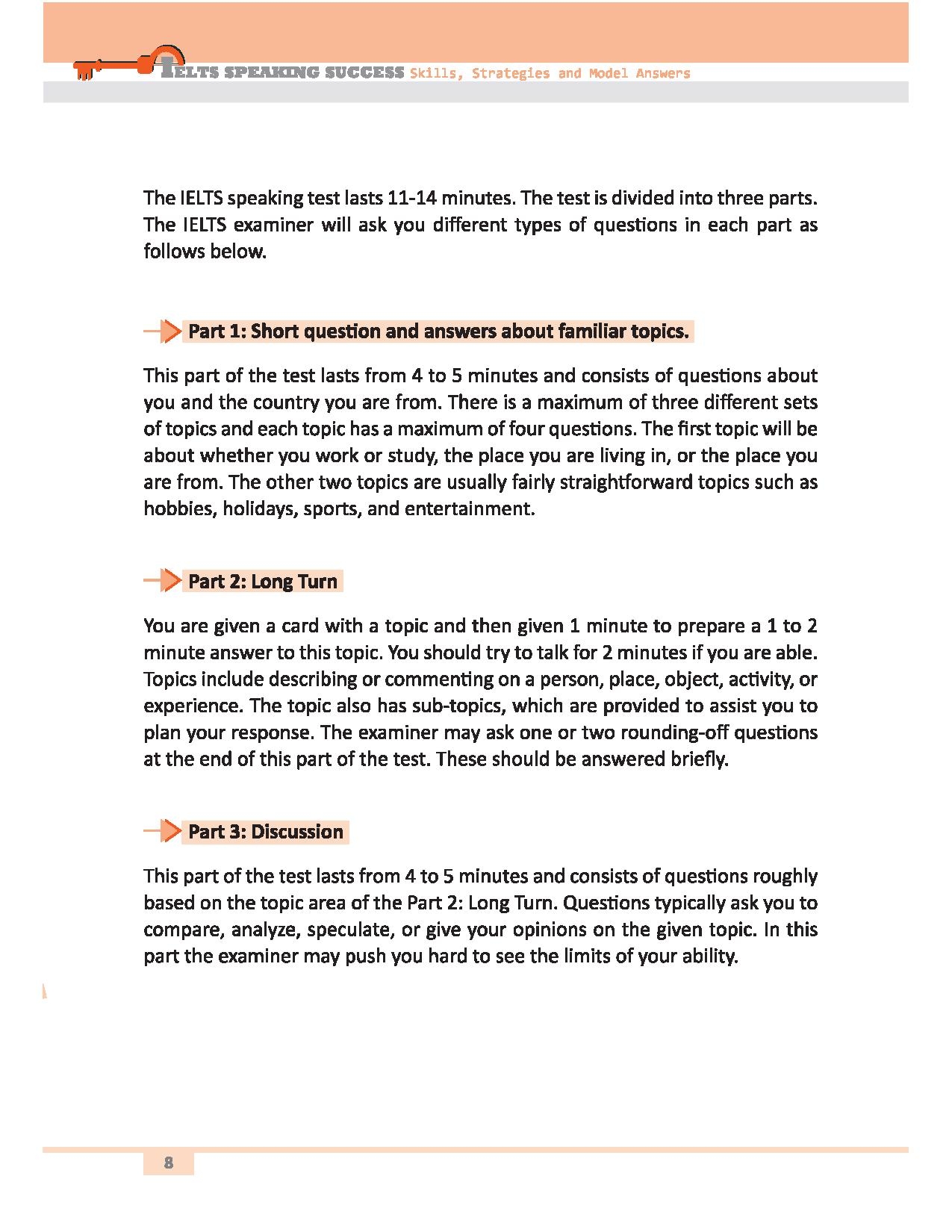 Ielts Speakingsuccess Skills Strategies And Model Answers