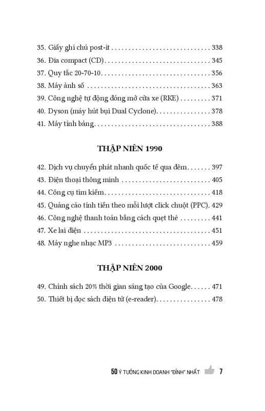 50 Ý Tưởng Kinh Doanh "Đỉnh" Nhất