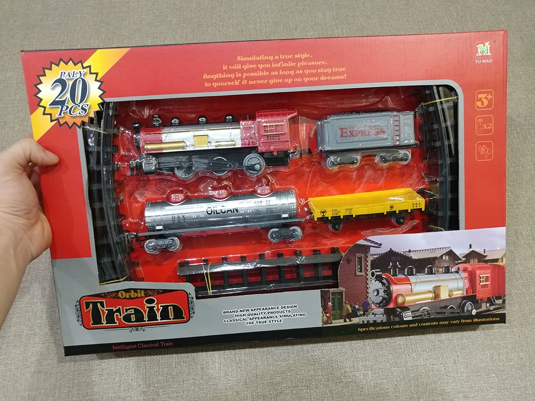 Đồ Chơi Tàu Hoả - Xe Lửa Classic Train - Happy Time 3341