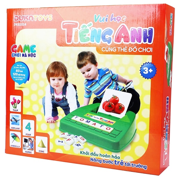 Vui Học Tiếng Anh Cùng Thẻ Đồ Chơi - Duka DK 81014
