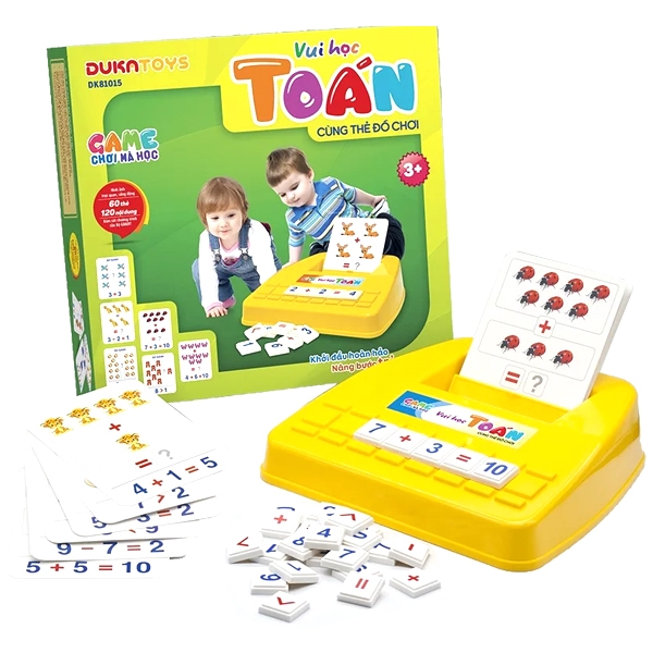 Vui Học Toán Cùng Thẻ Đồ Chơi - Duka DK 81015