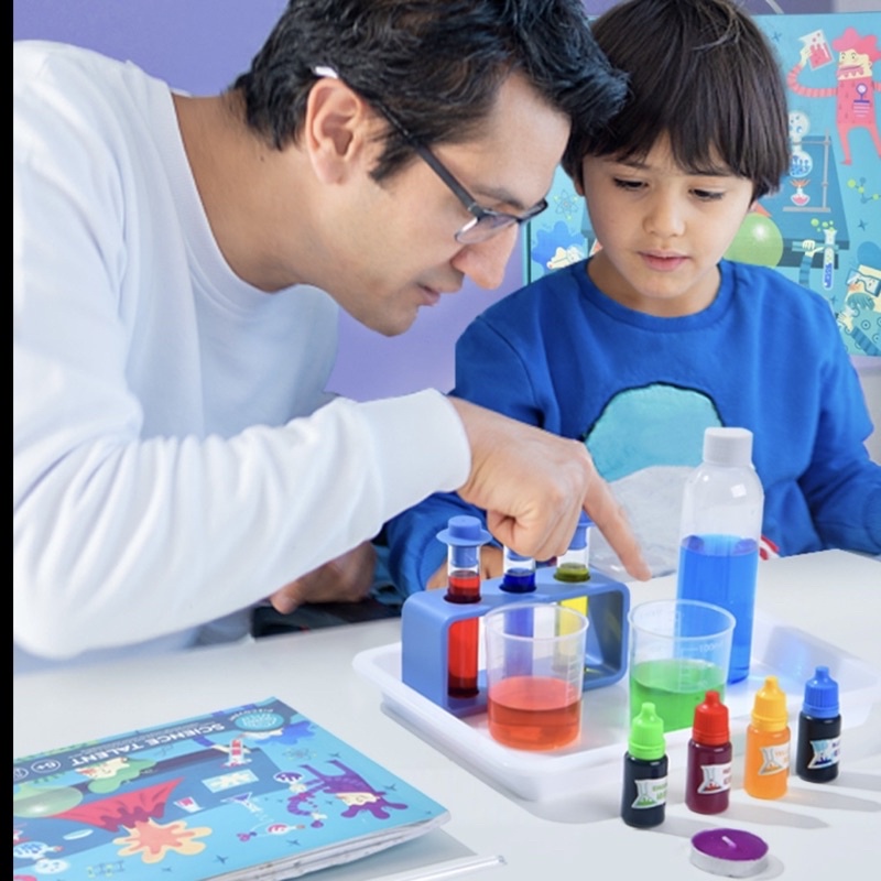Bộ kit 50 thí nghiệm khoa học cơ bản Science Talent Mideer dành cho học sinh CT7030
