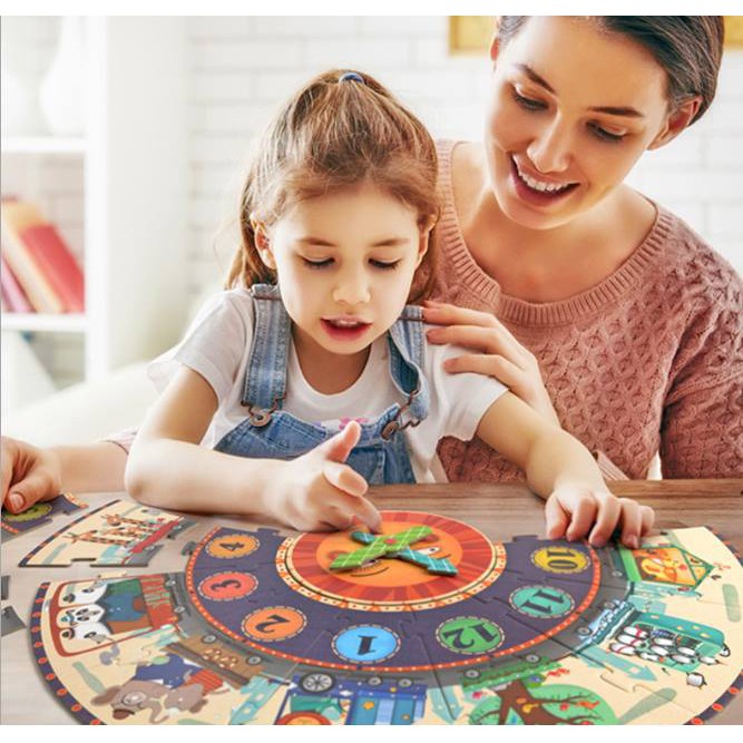 Ghép Hình Puzzle Mideer 25 Mảnh: My Time Travel - Du Hành Vượt Thời Gian - MD3020