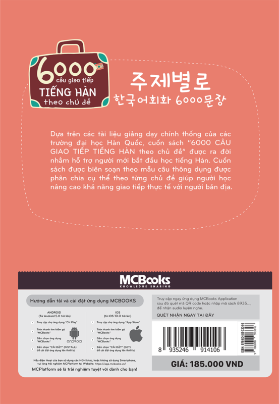 6000 Câu Giao Tiếp Tiếng Hàn Theo Chủ Đề