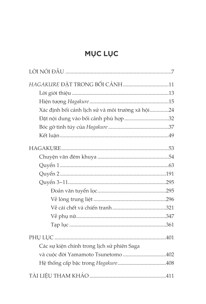 Hagakure - Luận Đàm Về Cốt Tủy Võ Sĩ Đạo