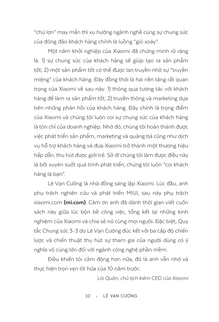 Marketing Kiểu Xiaomi