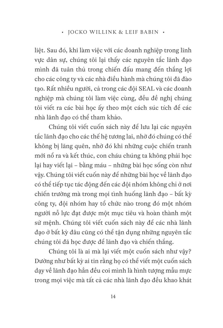 12 Quy Tắc Lãnh Đạo Từ Seal