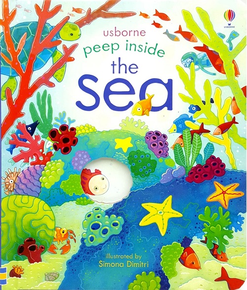 Sách Lật Mở Tiếng Anh Trẻ Em - Peep Inside The Sea