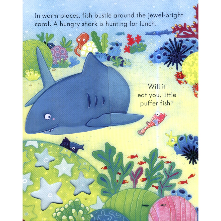 Sách Lật Mở Tiếng Anh Trẻ Em - Peep Inside The Sea