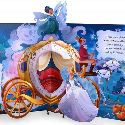 Sách Thiếu Nhi Tiếng Anh - Pop-Up Fairy Tales Cinderella