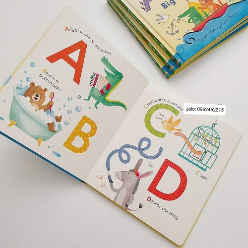 Sách Tiếng Anh Trẻ Em - Fingertrail ABC Big Letters