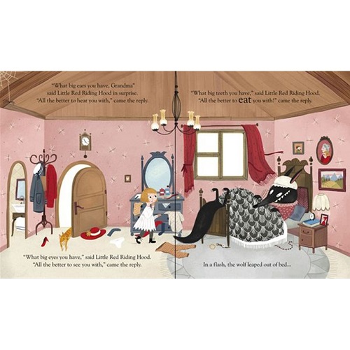 Sách Lật Mở Tiếng Anh Trẻ Em - Peep Inside A Fairy Tale: Little Red Riding Hood