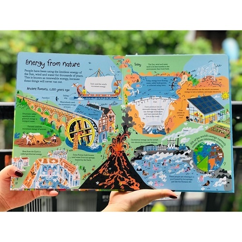 Sách Usborne Lật Mở - See Inside Energy
