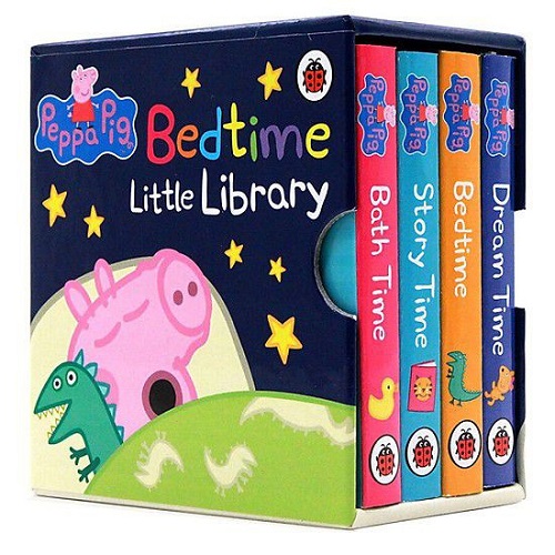 Truyện Đọc Thiếu Nhi Tiếng Anh - Peppa Pig Bedtime Little Library (4 cuốn)