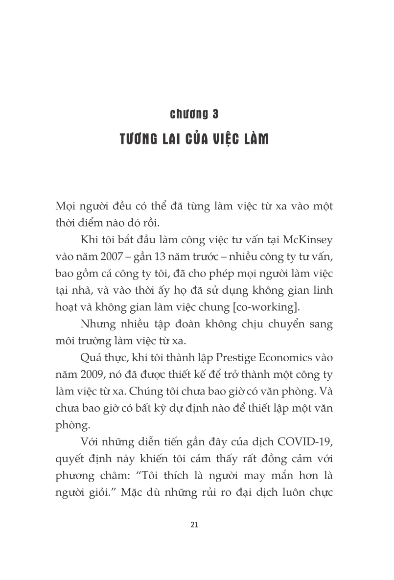 Tương Lai Sau Đại Dịch Covid