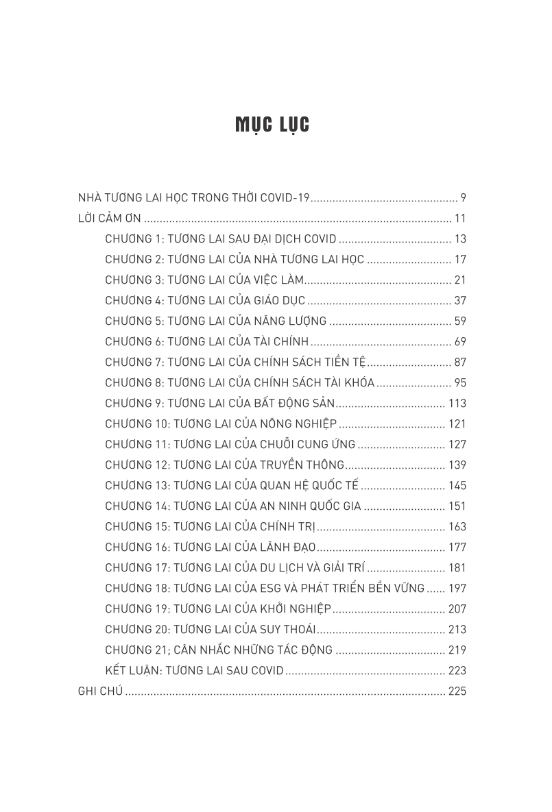 Tương Lai Sau Đại Dịch Covid
