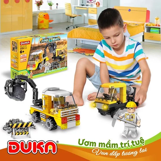 Ghép Hình Xây Dựng Thành Phố - Duka Z70003