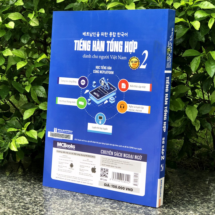 Tiếng Hàn Tổng Hợp Dành Cho Người Việt Nam - Sơ Cấp 2 - Bản Đen Trắng