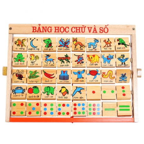 Bảng Học Chữ Và Số - Etic C770