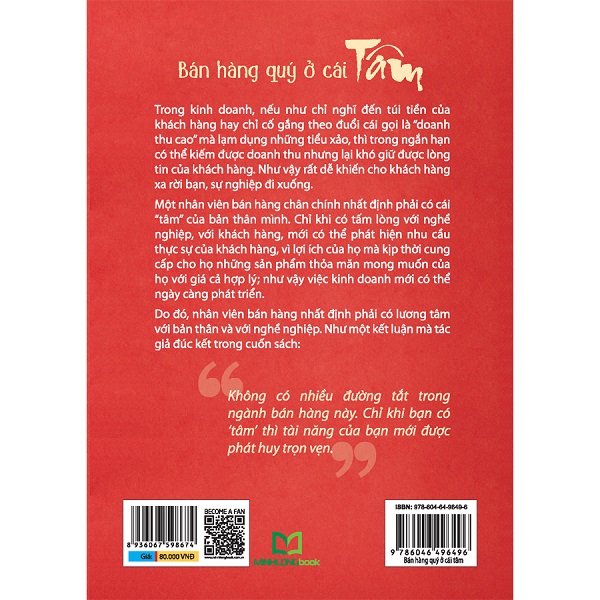 Bán Hàng Quý Ở Cái Tâm
