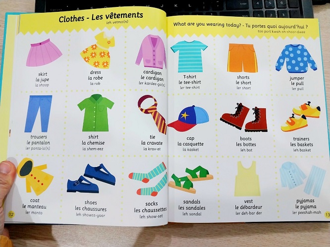 Từ Điển Song Ngữ Pháp -Anh Cho Trẻ Em - My Big English-French Picture Dictionary