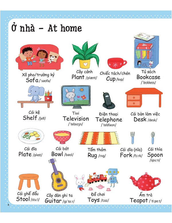Combo Cuốn Sách Từ Vựng Đầu Tiên Của Tôi - My First Word Book (Bộ 6 Cuốn)