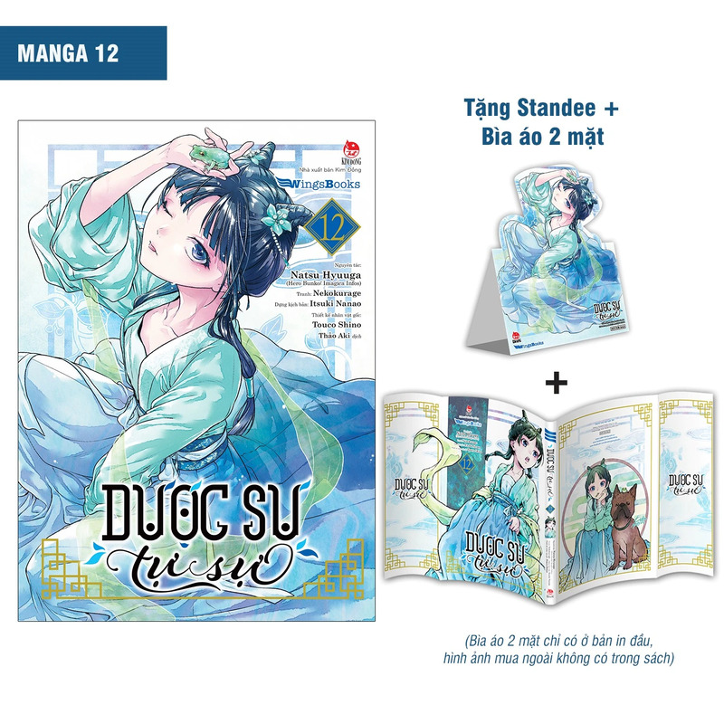 Combo Sách Dược Sư Tự Sự - Tập 12 (Manga) + Tập 5 (Light Novel) (Bộ 2 Cuốn)