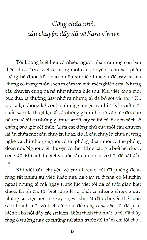 Công Chúa Nhỏ (Tái Bản)