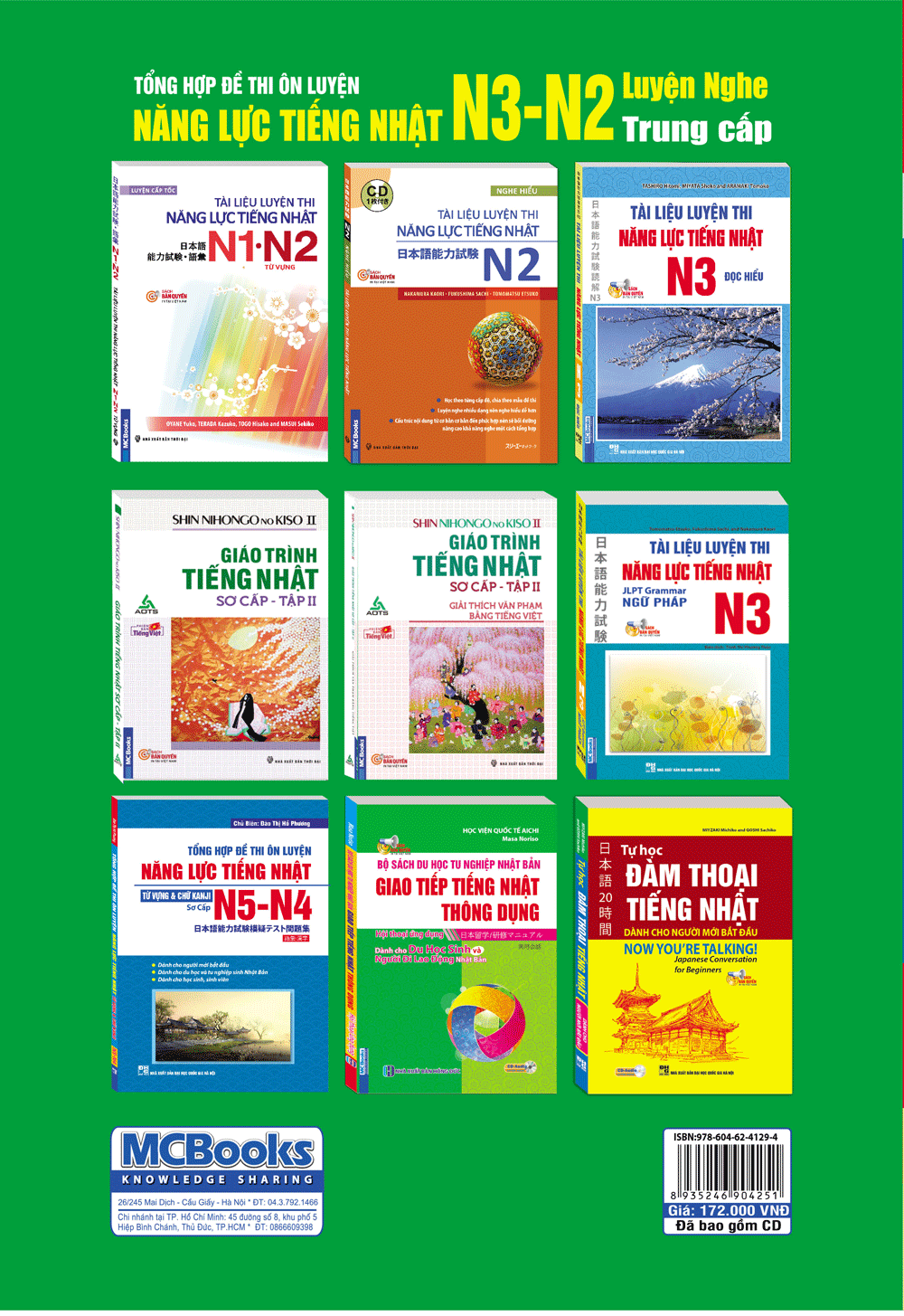 Tổng Hợp Đề Thi Năng Lực Tiếng Nhật N3 - N2: Luyện Nghe Trung Cấp