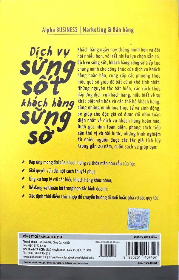 Dịch Vụ Sửng Sốt Khách Hàng Sững Sờ