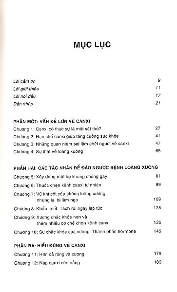 Đừng Chết Bởi Canxi