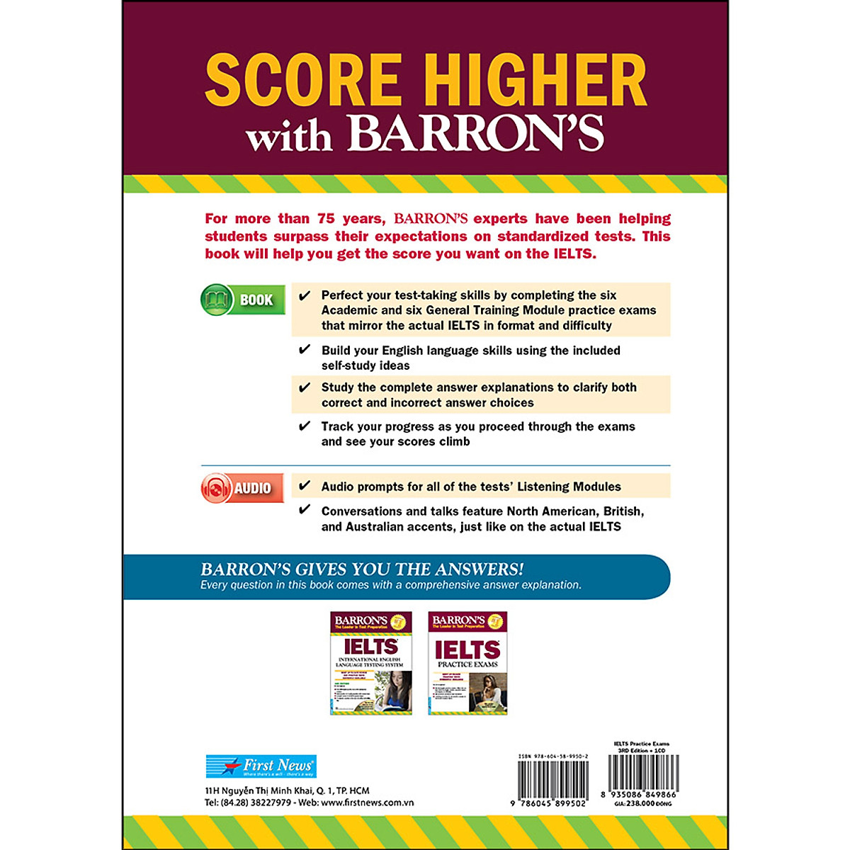 Barron's - Ielts Practice Exams 3Rd Edition