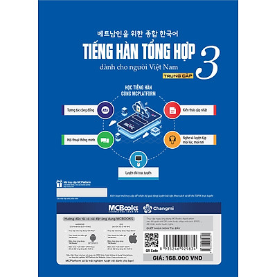 Tiếng Hàn Tổng Hợp Dành Cho Người Việt Nam - Trung Cấp 3 - Bản Đen Trắng