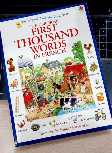 Sách Tiếng Pháp Cho Trẻ Em - The Usborne First Thousand Words in French